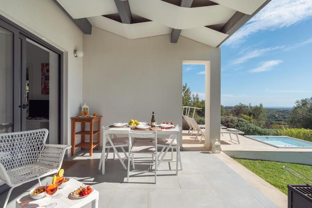 Villa Pettegola Tenuta Il Cavaliere Di Italia Noto- Vista Mare Mini Piscina Idromassaggio Esterno foto